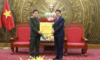 Đoàn công tác Bộ Quốc phòng thăm, chúc Tết tỉnh Bắc Ninh