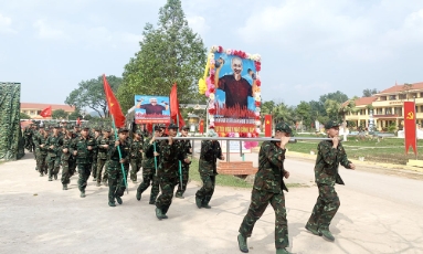  Cán bộ, chiến sĩ Sư đoàn 3 tham gia Ngày chạy thể thao quân sự 