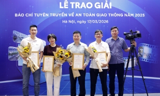 Báo và Phát thanh, Truyền hình Bắc Ninh đoạt giải Ba và Khuyến khích Giải Báo chí tuyên truyền về an toàn giao thông năm 2025