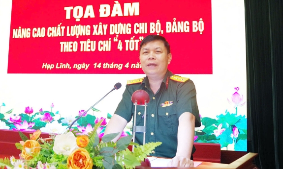 Tọa đàm nâng cao chất lượng xây dựng chi bộ, đảng bộ theo tiêu chí “4 tốt”