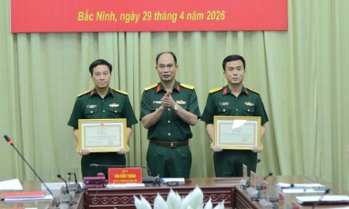  Bắc Ninh trao giải sáng kiến cấp toàn quân