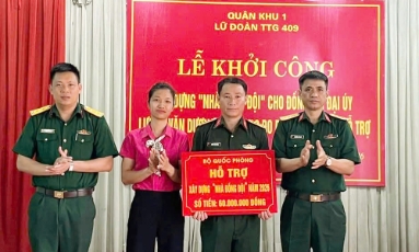  Lữ đoàn 409 khởi công xây dựng Nhà đồng đội 