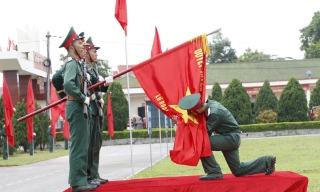 Bắc Ninh: Lữ đoàn Pháo binh 164 tổ chức Lễ tuyên thệ chiến sĩ mới 