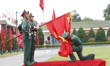  Bắc Ninh: Lữ đoàn Pháo binh 164 tổ chức Lễ tuyên thệ chiến sĩ mới 