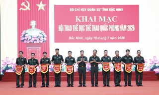 Bắc Ninh: Khai mạc hội thao thể dục thể thao quốc phòng