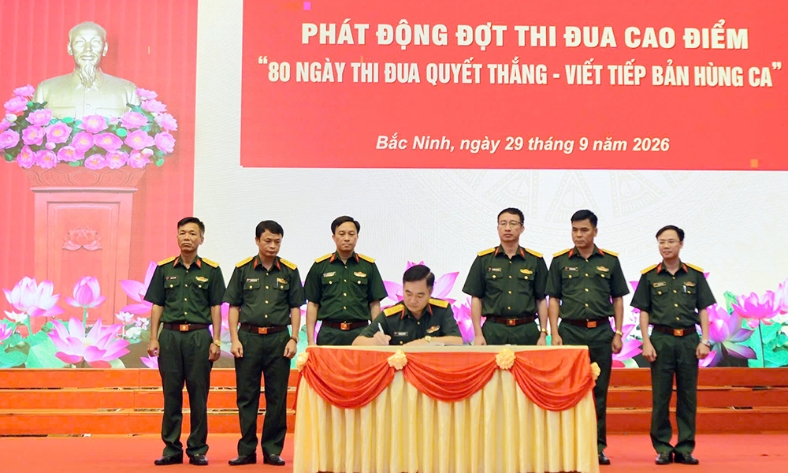  Bắc Ninh: Phát động đợt thi đua cao điểm “80 ngày thi đua Quyết thắng - Viết tiếp bản hùng ca”