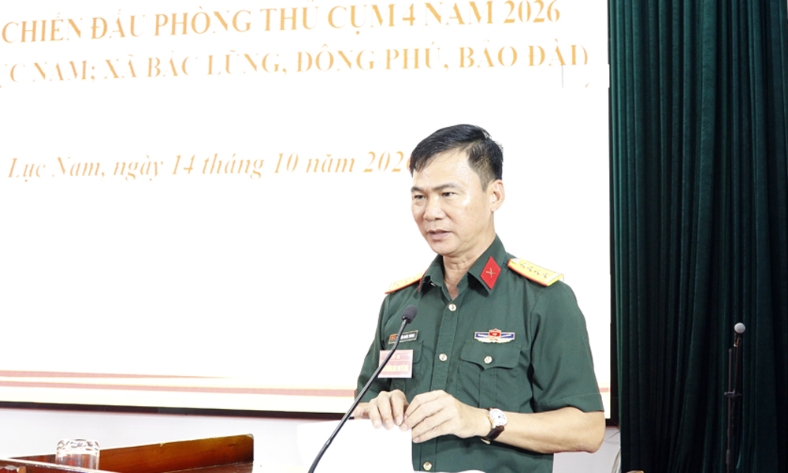  Bắc Ninh khai mạc diễn tập chiến đấu phòng thủ cụm 4