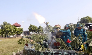 Bắc Ninh: Cụm 2 hoàn thành xuất sắc nhiệm vụ diễn tập chiến đấu phòng thủ