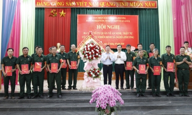  Bắc Ninh: Xã Nghĩa Phương ra mắt 13 tổ tự quản về an ninh, trật tự