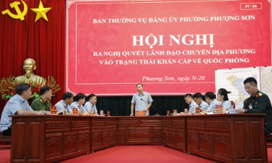  Bắc Ninh khai mạc diễn tập chiến đấu phòng thủ cụm 6
