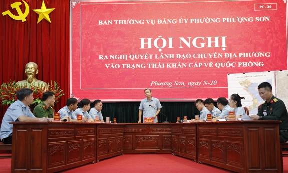 Bắc Ninh khai mạc diễn tập chiến đấu phòng thủ cụm 6