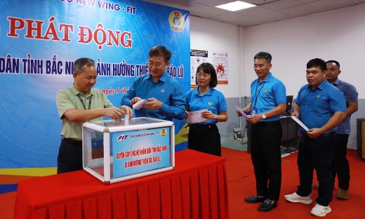 Bắc Ninh: Doanh nghiệp phát động ủng hộ người dân vùng lũ