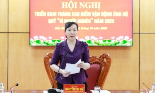 Đẩy mạnh tuyên truyền, linh hoạt vận động ủng hộ Quỹ “Vì người nghèo” 