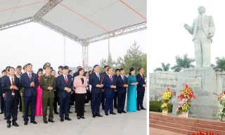 Bắc Ninh: Các đồng chí lãnh đạo tỉnh dâng tưởng niệm đồng chí Ngô Gia Tự