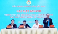 Gặp mặt báo chí thông tin về Đại hội Công đoàn tỉnh Bắc Ninh lần thứ I, nhiệm kỳ 2025 - 2030