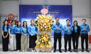 Bắc Ninh: Công bố quyết định thành lập công đoàn cơ sở doanh nghiệp