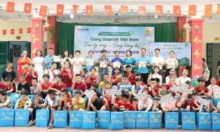 Goertek Việt Nam lan tỏa yêu thương tới trẻ em khuyết tật 