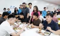 Bắc Ninh: Thành lập công đoàn doanh nghiệp và tổ chức bữa cơm gắn kết 1,7 nghìn công nhân