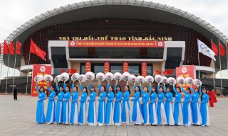 Rộn ràng trước giờ khai mạc Đại hội Thể dục thể thao tỉnh Bắc Ninh lần thứ I