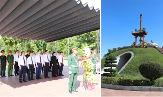 Đoàn đại biểu tỉnh Bắc Ninh dâng hương tưởng nhớ các Anh hùng liệt sĩ tại Di tích quốc gia đặc biệt Thành cổ Quảng Trị