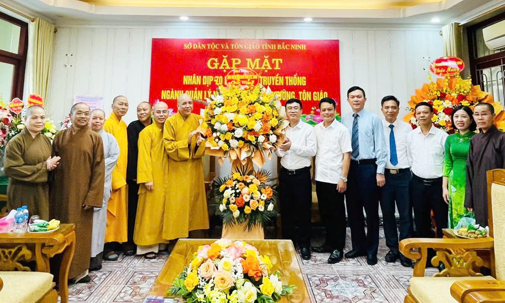  Bắc Ninh: Gặp mặt kỷ niệm 70 năm Ngày truyền thống ngành Quản lý nhà nước về tôn giáo