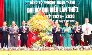 Phường Thuận Thành phát huy nội lực, phấn đấu trở thành đô thị hạt nhân phía Nam sông Đuống