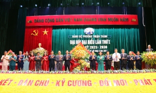 Phường Thuận Thành phát huy nội lực, phấn đấu trở thành đô thị hạt nhân phía Nam sông Đuống