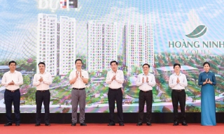 Khởi công dự án nhà ở xã hội Hoàng Ninh Ecolife 