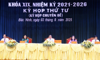 Kỳ họp thứ Tư HĐND tỉnh Bắc Ninh thông qua 5 nghị quyết quan trọng