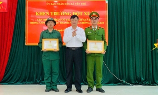 Bắc Ninh: Khen thưởng tân binh dũng cảm tham gia bắt trộm trước ngày lên đường nhập ngũ