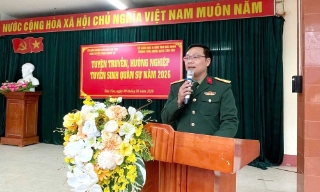 Bắc Ninh: Tư vấn, tuyển sinh quân sự cho hơn 50 nghìn học sinh