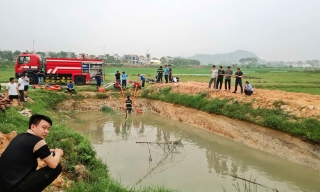 Phát hiện thi thể nam giới tại khu vực ao nuôi cá ở phường Đa Mai