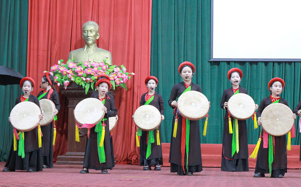  Tổng duyệt chương trình điểm Ngày hội toàn dân bảo vệ an ninh Tổ quốc tại xã Đại Đồng
