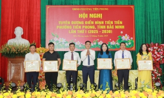Phường Tiền Phong tuyên dương 31 điển hình tiên tiến