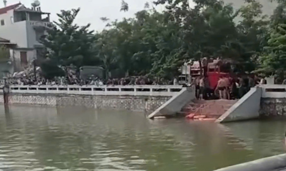  Bắc Ninh: Một học sinh lớp 8 đuối nước khi tắm ao 