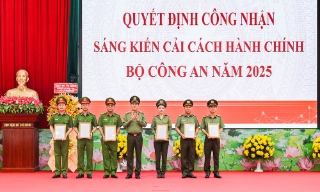 Công an tỉnh Bắc Ninh: Xếp thứ 2 toàn quốc về chỉ số cải cách hành chính 