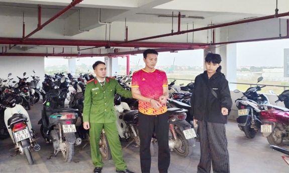Công an xã Tam Giang (Bắc Ninh) làm rõ đối tượng trộm cắp xe mô tô 