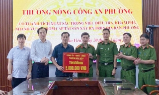 Công an phường Đào Viên khám phá nhanh vụ trộm cắp 600 triệu đồng