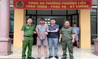 Công an phường Phương Liễu phối hợp bắt giữ đối tượng truy nã 
