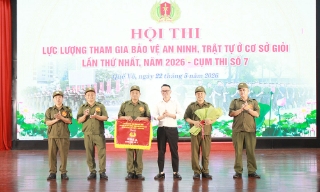 Xã Đồng Việt giành giải A hội thi bảo vệ an ninh, trật tự ở cơ sở