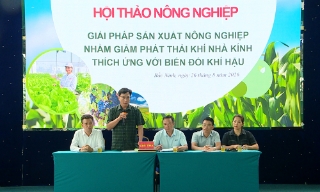 Bắc Ninh đẩy mạnh nông nghiệp phát thải thấp, xây dựng chuỗi giá trị bền vững