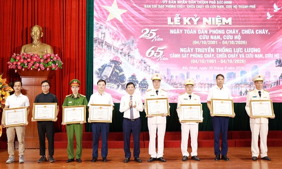 Bắc Ninh: Phát huy sức mạnh toàn dân trong phòng cháy, chữa cháy và cứu nạn, cứu hộ