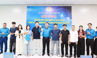 Bắc Ninh: Thành lập Công đoàn cơ sở Công ty Công nghệ Cowain Việt Nam