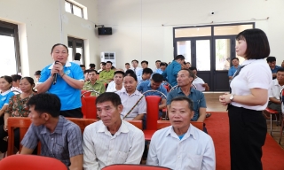 Đoàn Luật sư thành phố Bắc Ninh tuyên truyền pháp luật về hòa giải ở cơ sở tại xã Tân Sơn