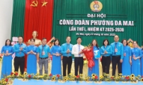 Công đoàn phường Đa Mai nâng cao năng lực đại diện, chăm lo đời sống người lao động