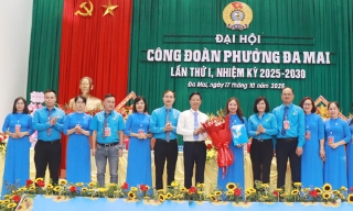 Công đoàn phường Đa Mai nâng cao năng lực đại diện, chăm lo đời sống người lao động