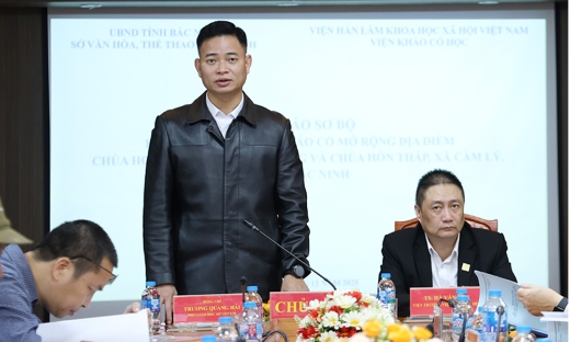 Bắc Ninh: Tiếp tục phát hiện nhiều di vật, tư liệu giá trị tại địa điểm khảo cổ chùa Hoành Mô và Hòn Tháp