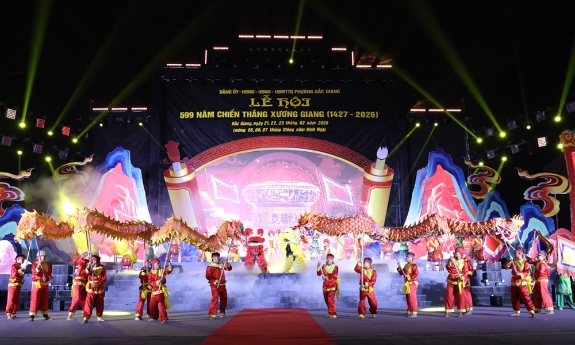 Bắc Ninh: Khai mạc Lễ hội 599 năm Chiến thắng Xương Giang