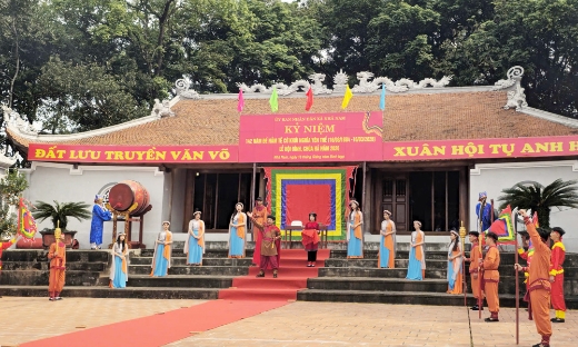 Bắc Ninh: Kỷ niệm 142 năm Thủ lĩnh Đề Nắm tế cờ khởi nghĩa; khai hội đình, chùa Hả