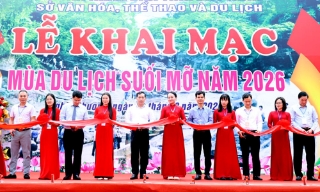 Bắc Ninh: Khai mạc Mùa du lịch suối Mỡ năm 2026